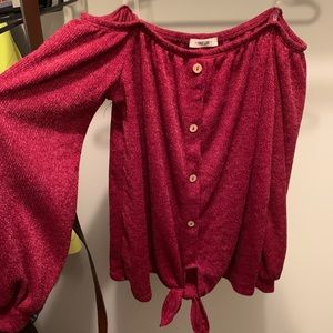 Off the shoulder top